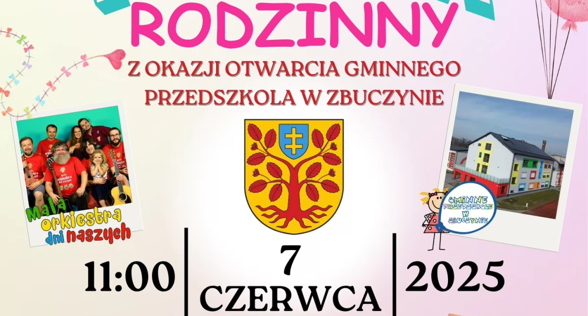 Imprezy , Zbuczyn Otwarcie nowego przedszkola wsparcie potrzebującego mieszkańca! - zdjęcie, fotografia