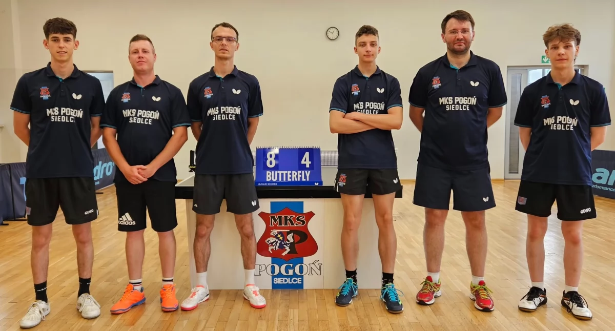 Zwycięska ekipa MKS Pogoń Siedlce