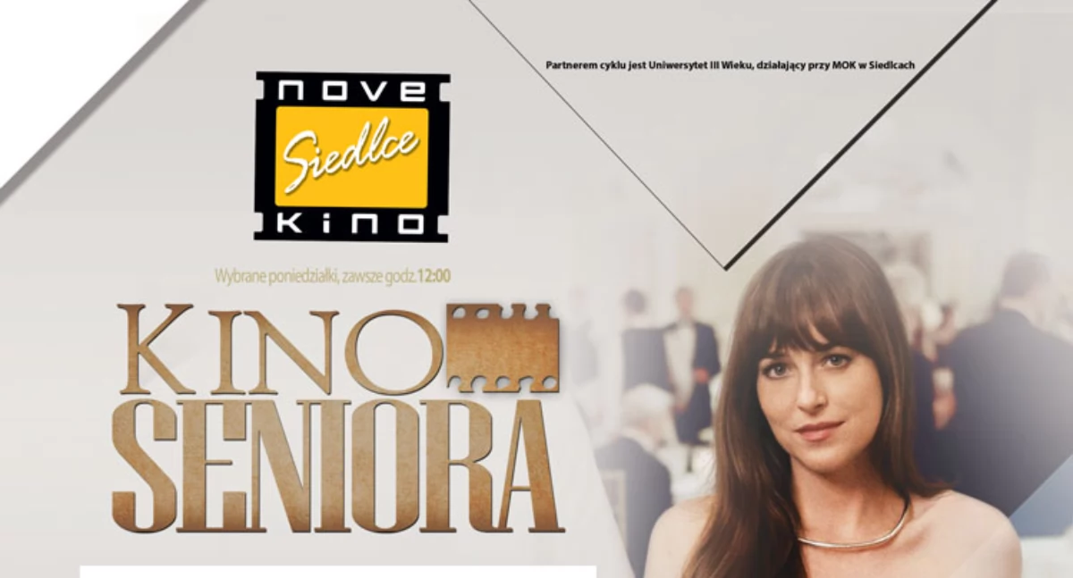 Kino/Teatr, NoveKino Siedlce zaprasza seniorów film! - zdjęcie, fotografia