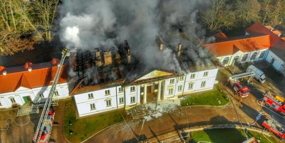 Pożar w Korczewie 