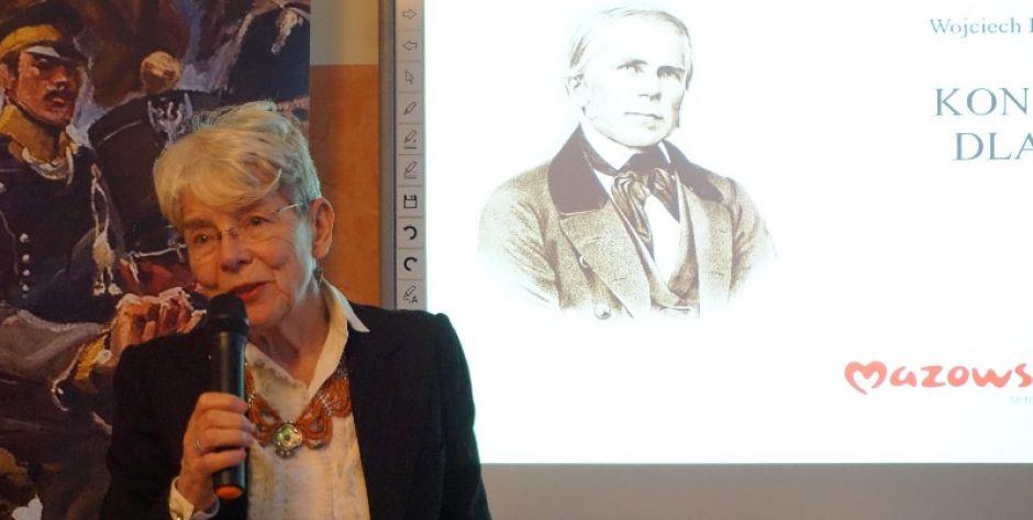 Elżbieta Jastrzębowska, praprawnuczka Wojciecha Jastrzębowskiego.  fot. sej