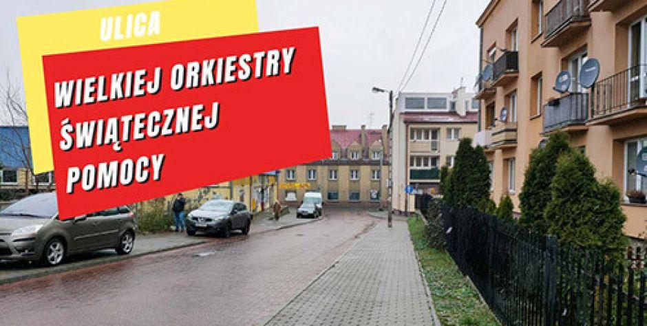 ul. Wielkiej Orkiestry Światecznej Pomocy w Mińsku Mazowieckim - fot. arch