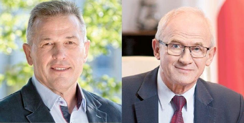 Prezydent Andrzej Sitnik i poseł Krzysztof Tchórzewski