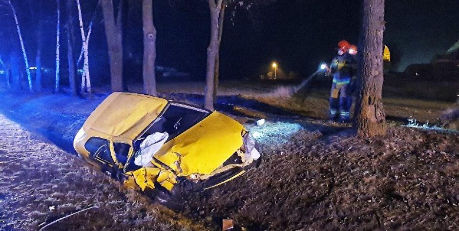 Wypadek w Ujrzanowie fot. Aga Król