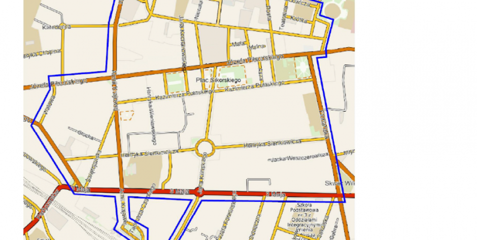 Strefa Płatnego Parkowania w Siedlcach (propozycja) - fot. UM