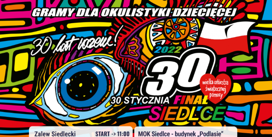 WOŚP w Siedlcach  - fot. Plakat