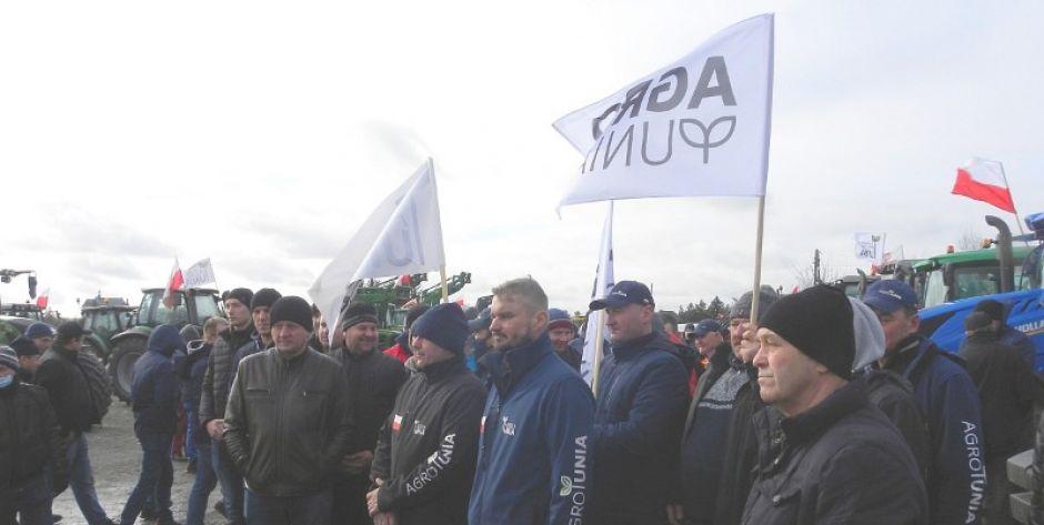 Protest w Łukowie