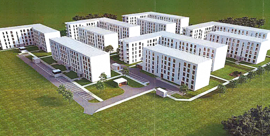 Wizualizacja osiedla Geodetów. Czy bloki będą jeszcze wyższe? - fot. s