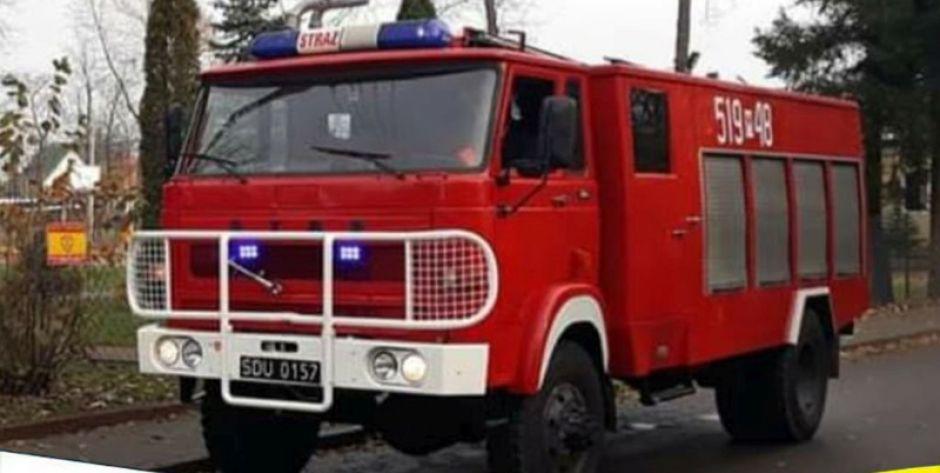 wóz pożarniczy dla ukraińskich strażaków - fot. d