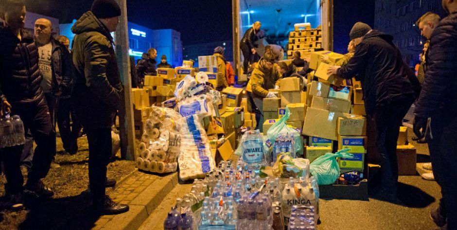 pomoc dla Berdyczowa na Ukrainie - fot. Aga Król
