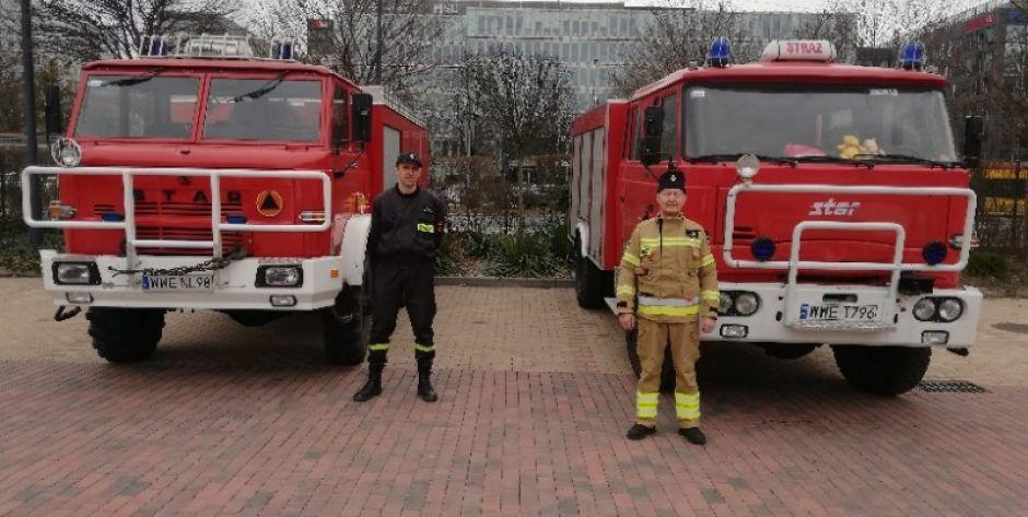 Te dwa wozy strażackie zostaną przekazane na Ukrainę.  fot. arch. OSP - fot. .