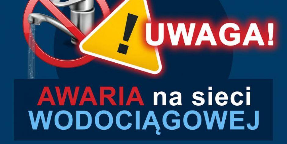 Awaria sieci wodociągowej - fot. FB Urząd Gminy Repki