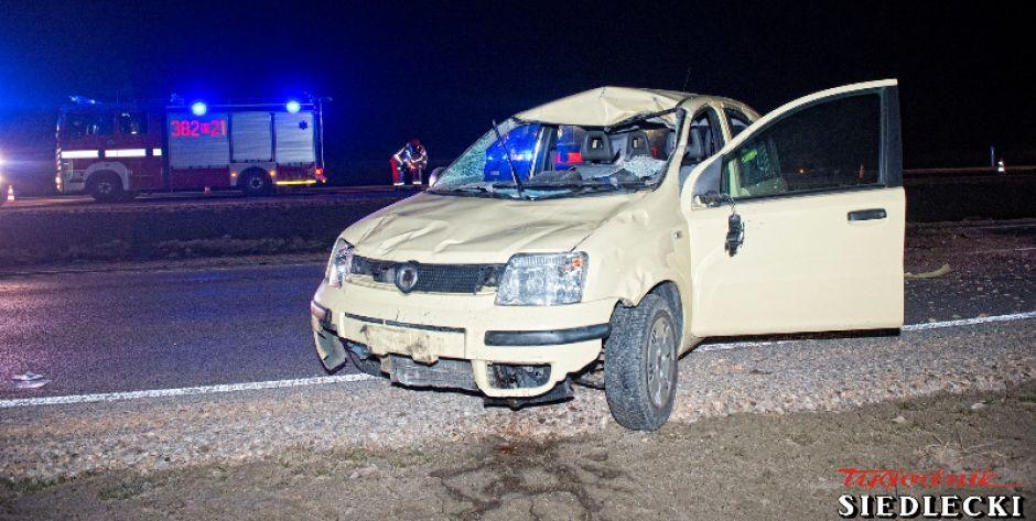 Wypadek w Ujrzanowie - fot. Aga Król