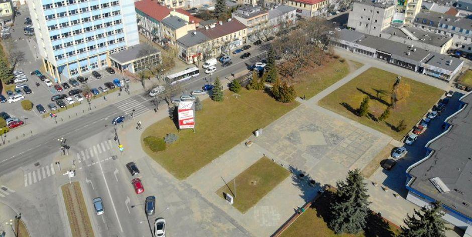 Plac Sikorskiego w Siedlcach fot. pyt