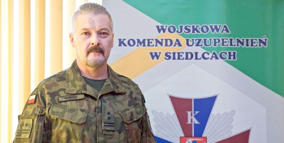 Ppłk Mariusz Misiura fot. AK