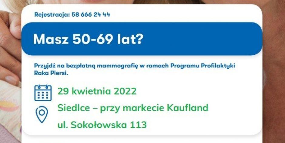 Przyjdź na bezpłatną mammografię w Siedlcach! - fot. Lux Med