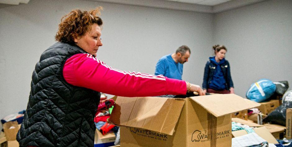 IV LO im. Hetmana Żółkiewskiego wraz z niemiecką gminą wspiera potrzebujących uchodźców - fot. Aga Król