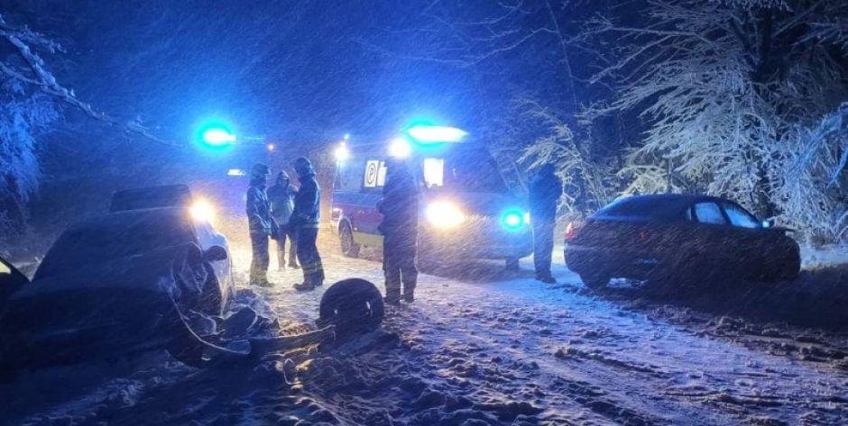 Wypadek w Hołubli - fot. OSP Hołubla