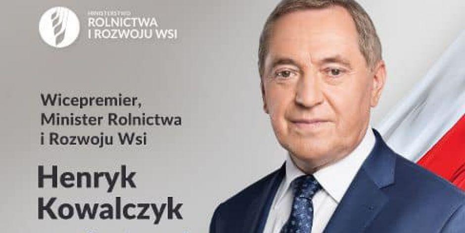 Minister rolnictwa zaprasza na spotkanie  - fot. UG Zbuczyn