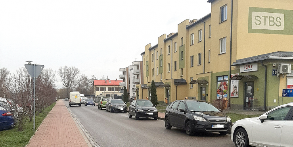 Ulica Gospodarcza w Siedlcach fot. JJ