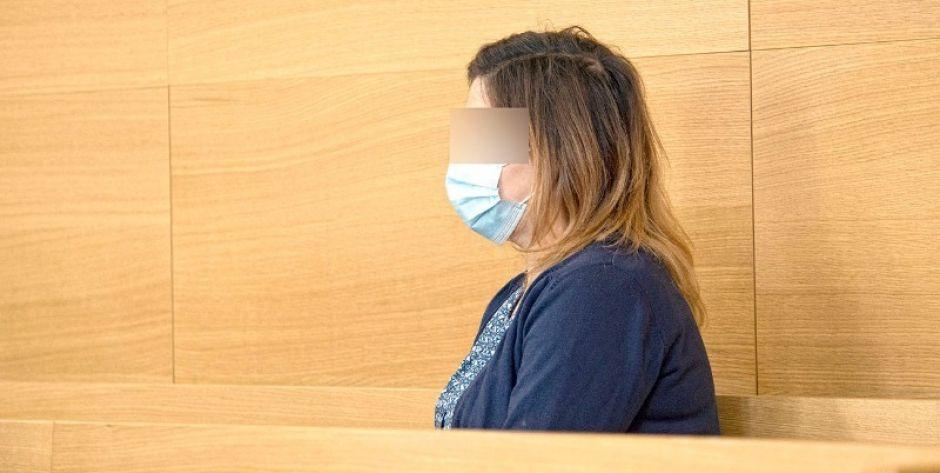 Agata K. przed sądem fot. Aga Król