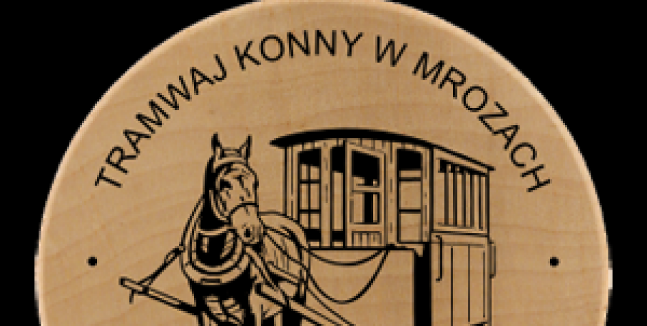Znaczek Tramwaj konny w Mrozach dostępny w sprzedaży od 25 kwietnia! - fot. GOSiR
