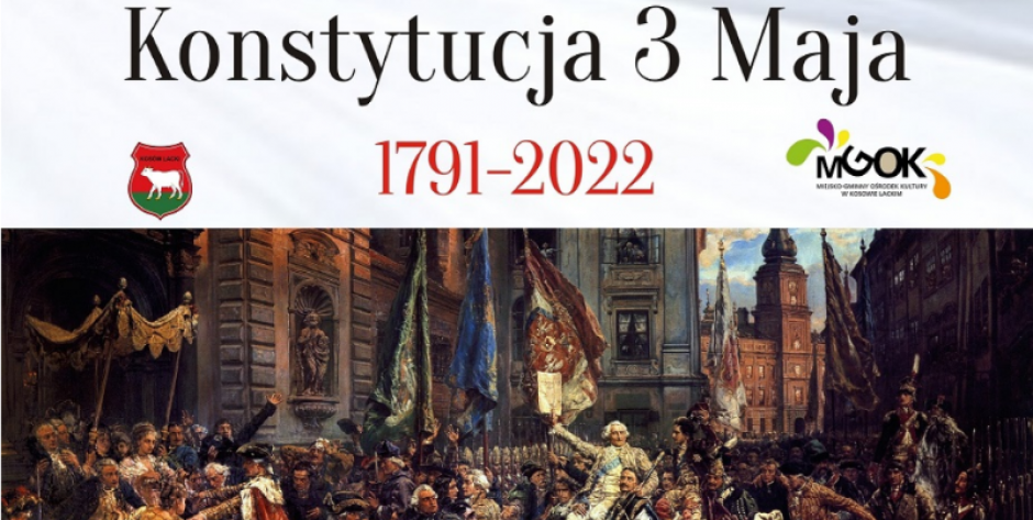 Obchody uchwalenia Konstytucji 3 Maja - Miejsko-Gminny Ośrodek Kultury w Kosowie Lackim - fot. MGOK Kosów Lacki