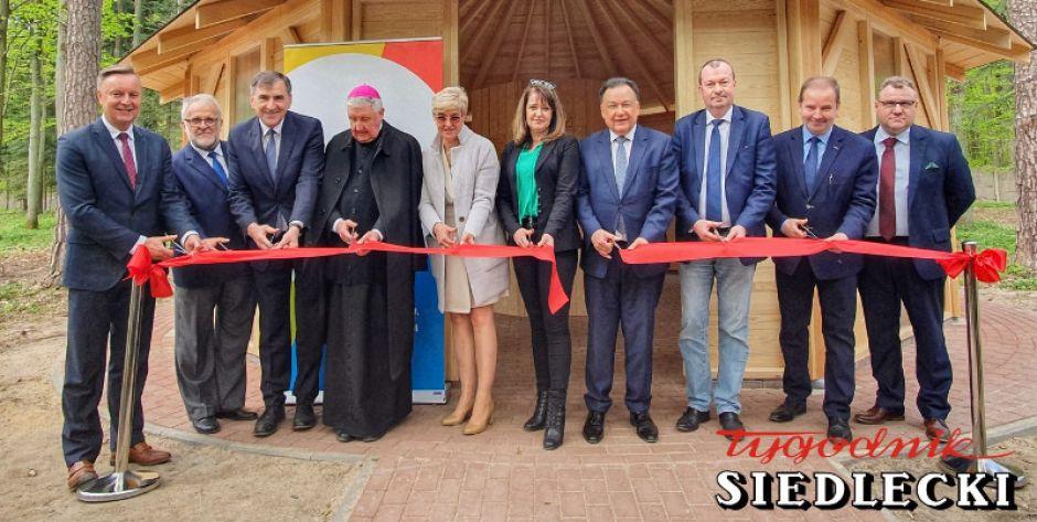 Przy szpitalu im. T. Dunina w Rudce działa już tężnia solna - fot. Aga Król