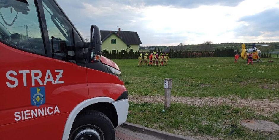 Petadra poraniła mu ręce i urwałą palec - fot. f