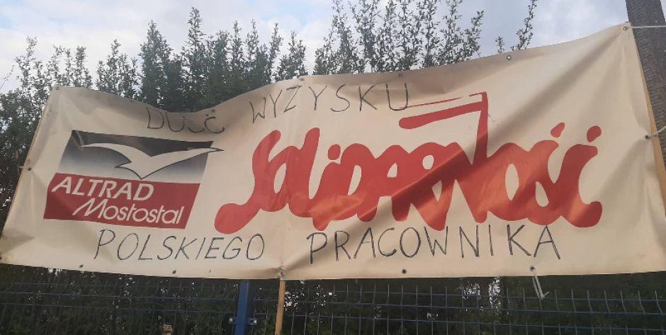Strajk w Altrad Mostostal 