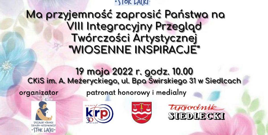 Wiosenne Inspiracje - Integracyjny Przegląd Twórczości Artystycznej - fot. f