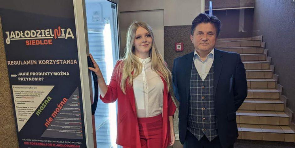 Grzegorz Orzełowski i Aleksandra Matlakowska z Nadziei dla Siedlec 
