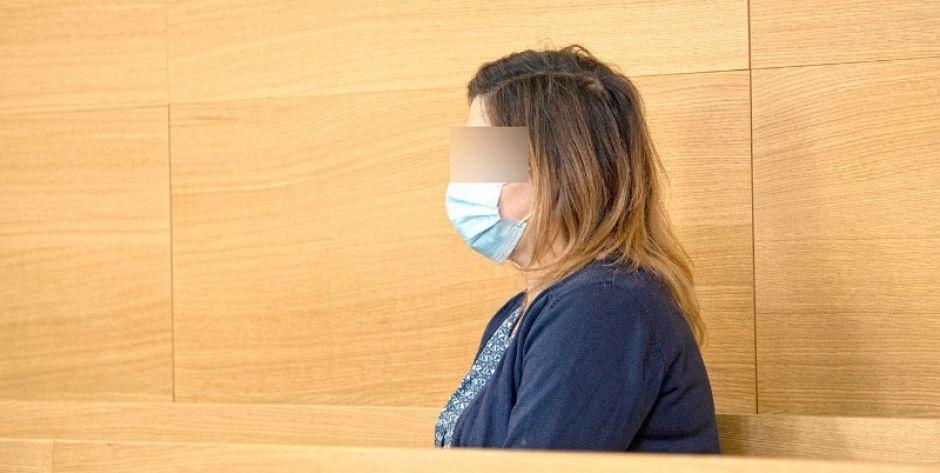 Agata K. na sali sądowej fot. Aga Król