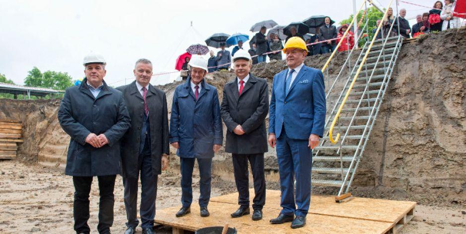 Regionalne Centrum Krwiodawstwa i Krwiolecznictwa - wmurowano akt erekcyjny - fot. Aga Król