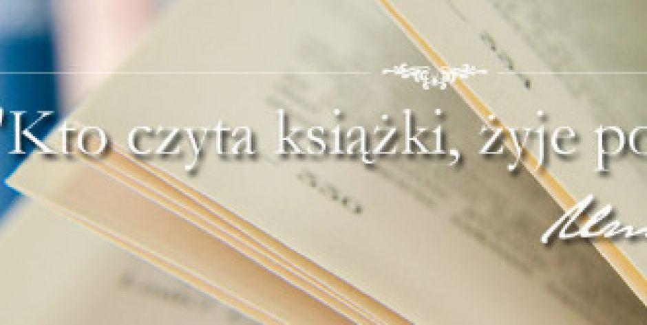 Kto czyta książki żyje podwójnie - fot. arch