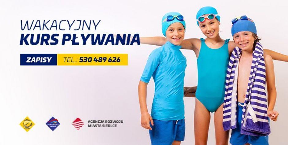 Zapisz się na wakacyjny kurs pływania już dziś! - fot. plakat