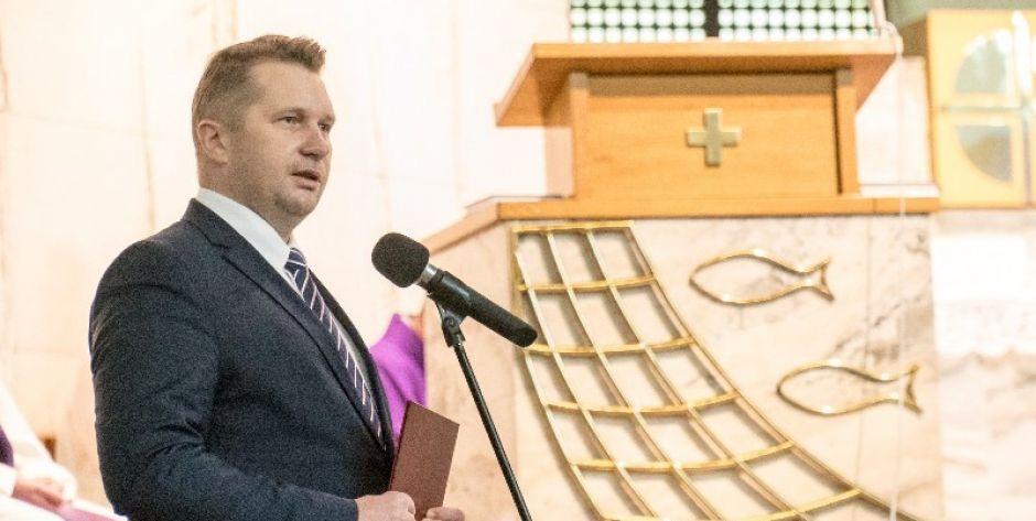 Minister edukacji Przemysław Czarnek weźmie udział w uroczystym zakończeniu roku szkolnego w I KLO w Siedlcach. Fot. Pyt