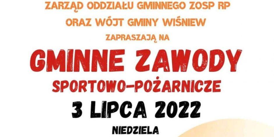 Gminne zawody sportowo-pożarnicze w Wiśniewie - fot. d