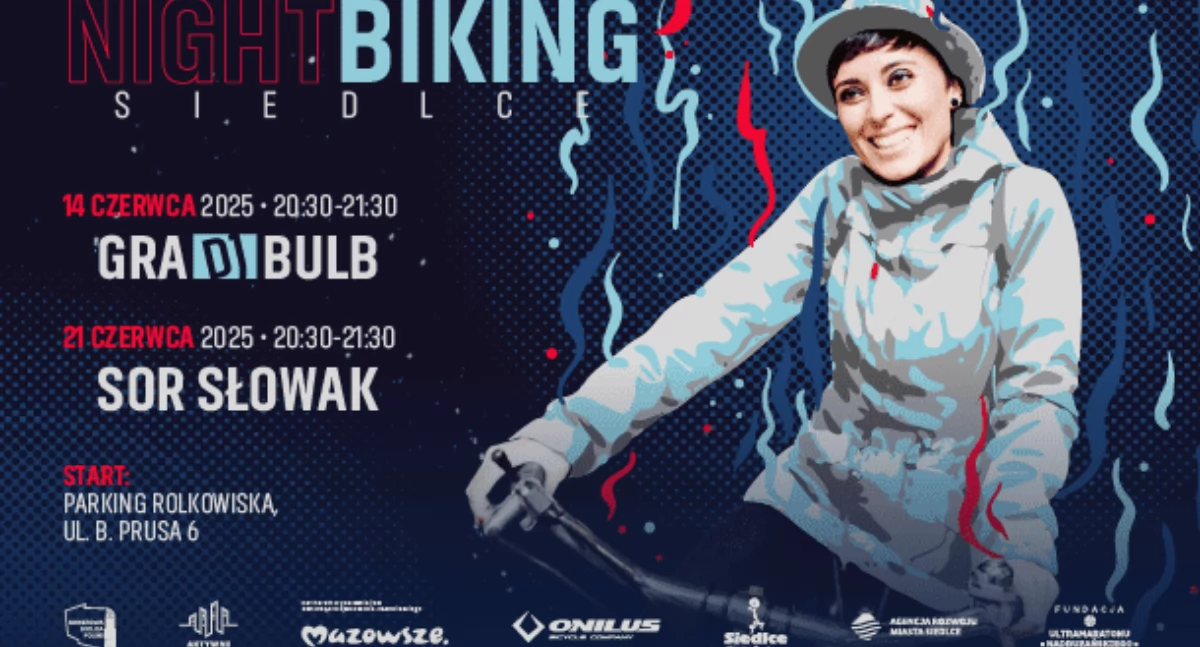 Inne sporty, Nightbiking Siedlce kolejna edycja sobotę! - zdjęcie, fotografia