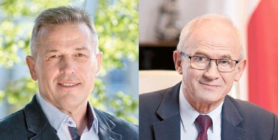 Prezydent Andrzej Sitnik i poseł Krzysztof Tchórzewski