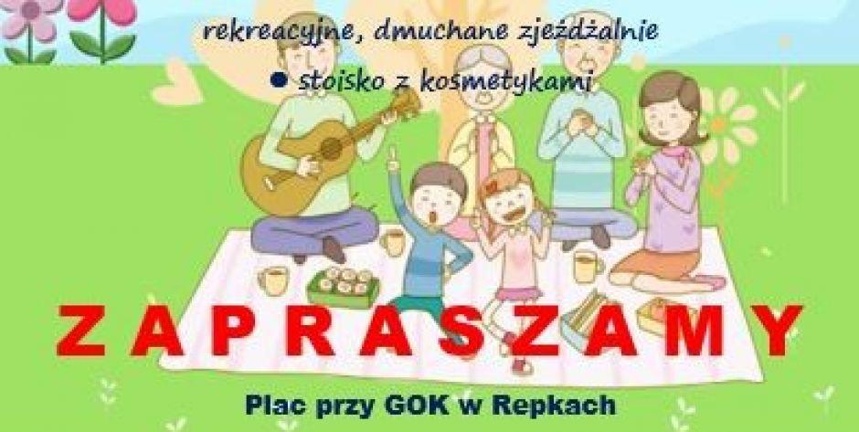 Rodzinna niedziela na pikniku w Repkach już 10 lipca! - fot. plakat