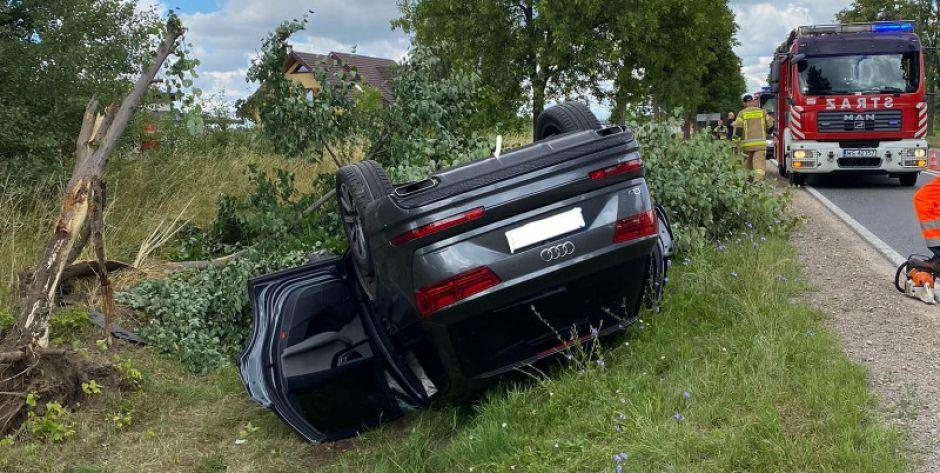 Dachowanie w Mościbrodach - fot. OSP Nowe Opole