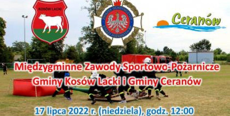 Zawody strażackie, plakat - fot. UMiG Kosów Lacki