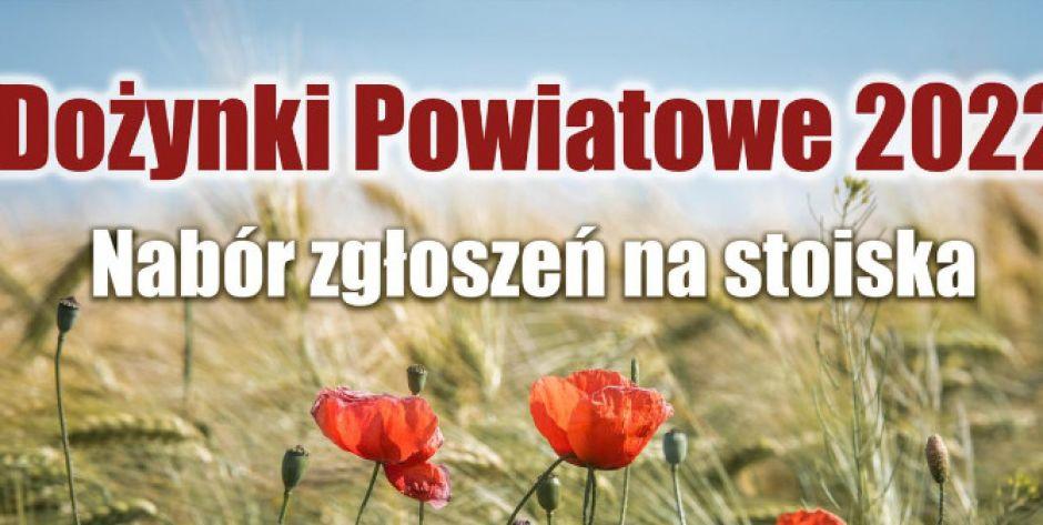 Dożynki. plakat - fot. arch. Starostwo Sokołów Podlaski