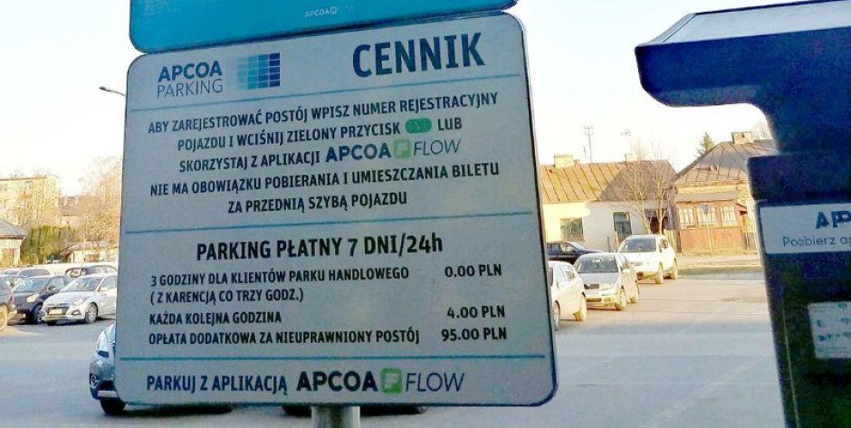 Parking przy ul. Partyzantów fot. pyt