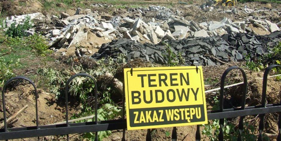 Inwestycje, inwestycje.... Stoczek Łukowski w budowie. Fot. MB