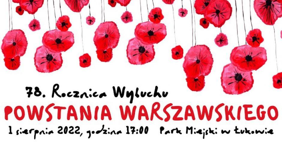 Łuków uczci rocznicę wybuchu Powstania Warszawskiego.  - fot. plakat