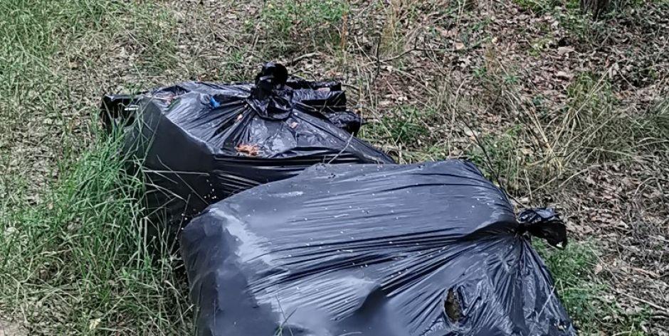 śmieci przy drodze - fot. Czytelnik