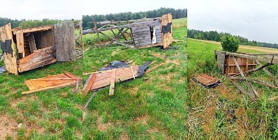 Zniszczone ambony. Fot. WKŁ 