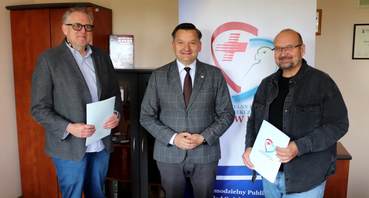 SPZOZ w Sokołowie Podlaskim rozpoczyna modernizację – podpisano umowę na opracowanie koncepcji przebudowy, fot. SPZOZ Sokołów Podlaski